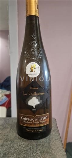 Údolí Loiry Coteaux-du-Layon Domaine La Guillaumerie 2015