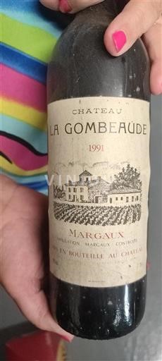 Bordeaux Margaux Château La Gombeaude 1991