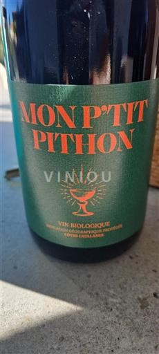 Languedoc and Roussillon Côtes Catalanes Mon P'tit Pithon 2024