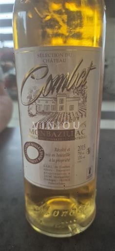 Sydväst Monbazillac Combet Sélection du Château 2015