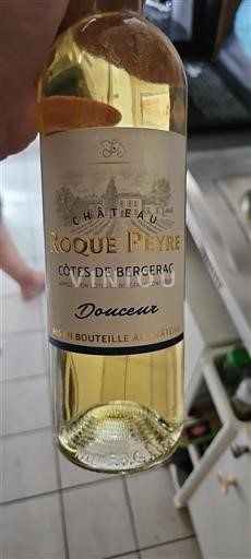Lounais-Ranska Côtes-de-bergerac Château Roque Peyre Douceur 2023