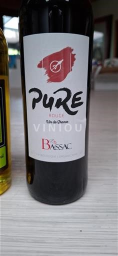 Langvedok Ni doloceno Domaine Bassac Pure Neleten.