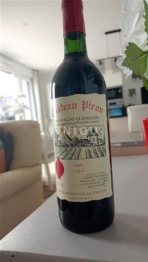 Bordeaux Montagne-saint-émilion Château Piron 2000