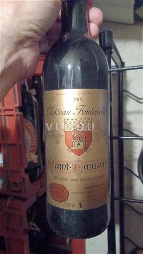 Vin Rouge sec Château Fontenelle 2005 France Bordeaux Saint-Émilion AOC
