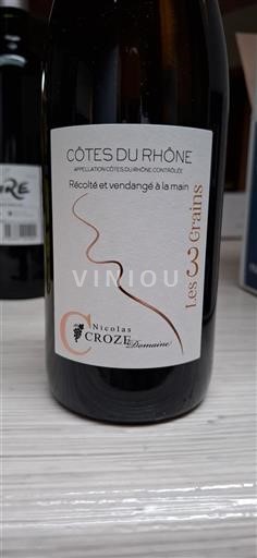 Thung lũng Rhône Côtes-du-rhône Domaine Nicolas Croze Les 3 Grains 2024