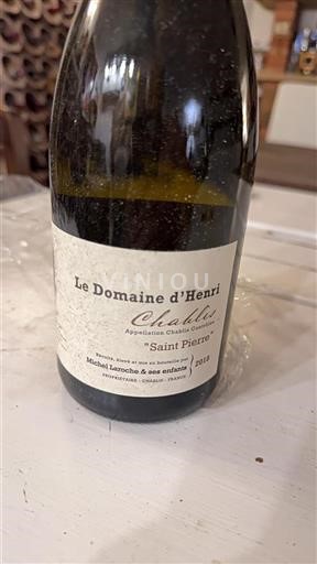 Burgundija Chablis Domaine Le Henri Saint Pierre 2018