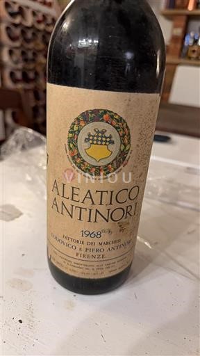Toscane Antinori Aleatico 1968