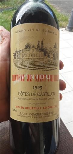Bordéus Não especificado Château Saint-Philippe 1995