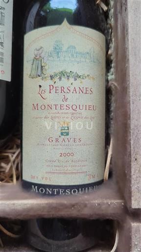 Bordéus Graves Montesquieu Les Persanes 2000