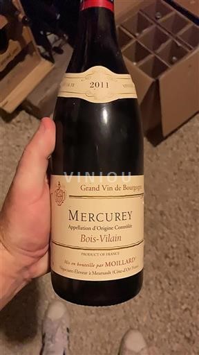 Bourgogne Mercurey Moillard Bois-Vilain 2011