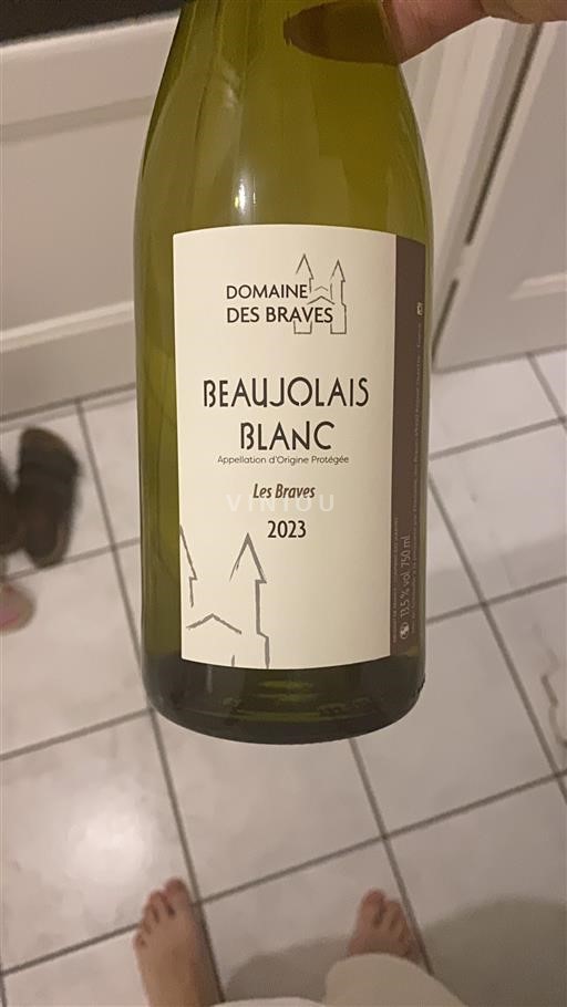 Beaujolais Niet gespecificeerd Domaine Des Braves Les Braves 2023