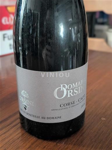 Córcega Calvi Domaine Orsini 2018