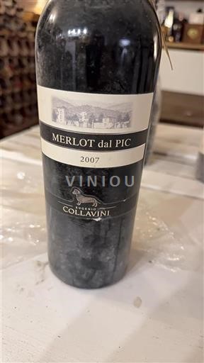 Friuli Venezia Giulia Non specificato Eugenio Collavini Merlot dal Pic 2007
