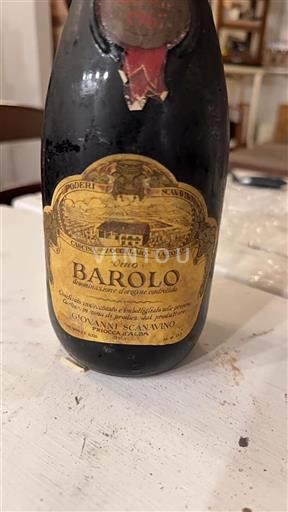 Piedmont Wines Barolo Poderi Giovanni Scanavino Cascina Zoccolaio 1967