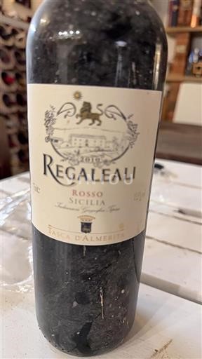 Sicilia Sicily Tasca Almerita Regaleali Rosso 2010