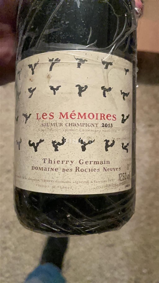 Loirevallei Saumur-champigny Domaine Des Roches Neuves Les Mémoires 2013