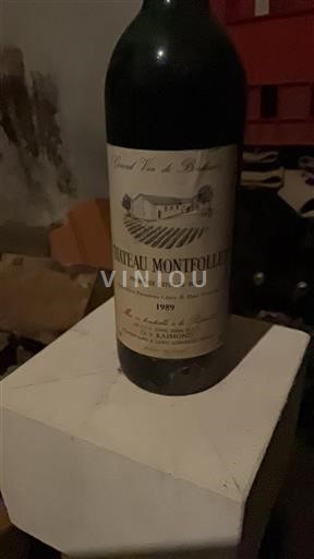 Bordeaux Château Montfollet 1989
