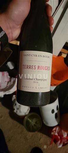 Loire Valley Saumur-Champigny Arnaud Lambert Terres Rouges 2016