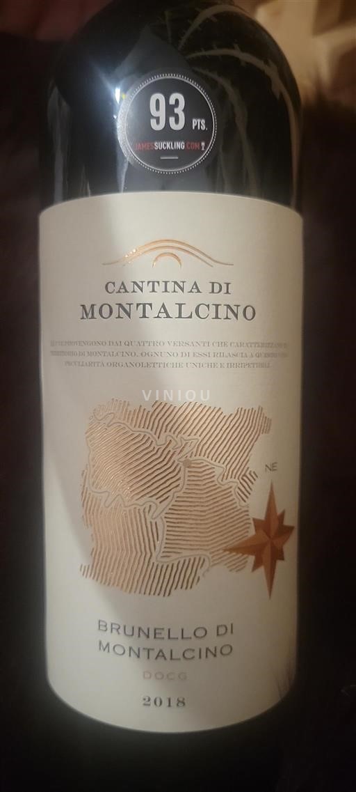 Toscana Brunello di Montalcino Cantina di Montalcino 2018