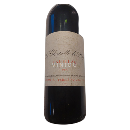 Bordeaux Pauillac La Chapelle de Pagès 1992