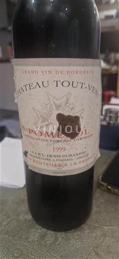 Bordeaux Pomerol Château Tout-Vent 1999