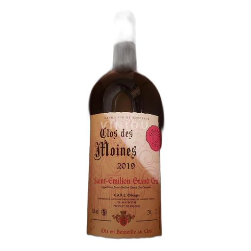 Bordeaux Saint-Émilion Grand Cru Clos des Moines 2019