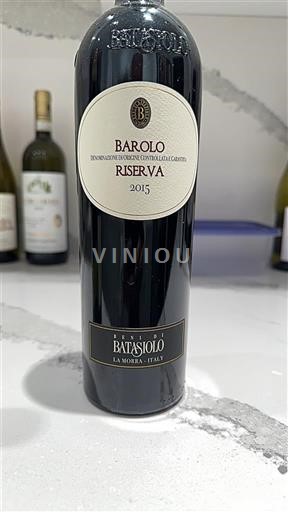Piémont Barolo Beni di Batasiolo Riserva 2015