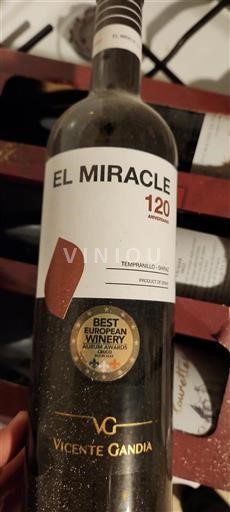 Valenciaregionen Valencia Vicente Gandía El Miracle 120 Aniversario 2022