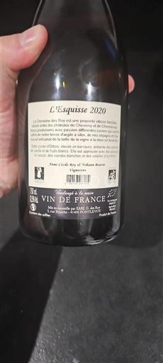 Valle del Loira No especificado Domaine Des Roy L'Esquisse 2020