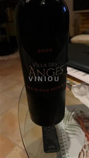 Languedoc Villa des Anges Red Blend Réserve 2020