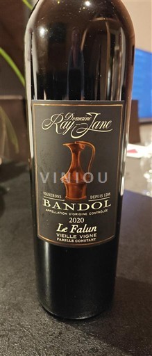 Provence Bandol Domaine Ray-Jane Le Falun Vieille Vigne 2020