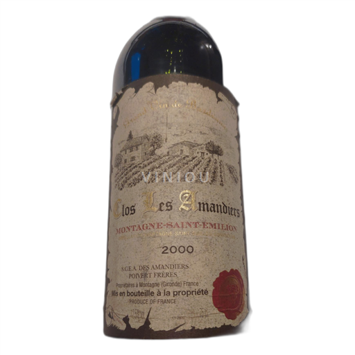 Bordeaux Montagne-Saint-Émilion Clos Les Amandiers 2000