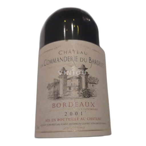 Burdeos Médoc Château La Commanderie du Bardelet 2001