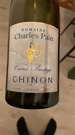 Loire Valley Chinon Domaine Charles Pain Prestige 2022