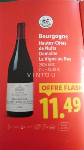 Borgonha Hautes Côtes de Nuits La Vigne au Roy 2024
