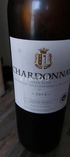 Languedoc-Roussillon Pays d'Oc Grande Réserve 2014