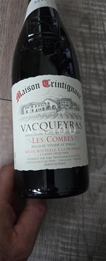 Valea Ronului Vacqueyras Maison Trintignant Les Combes Nemilésimat