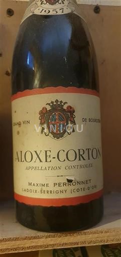 Borgoña Aloxe-Corton Maxime Perronnet 1957