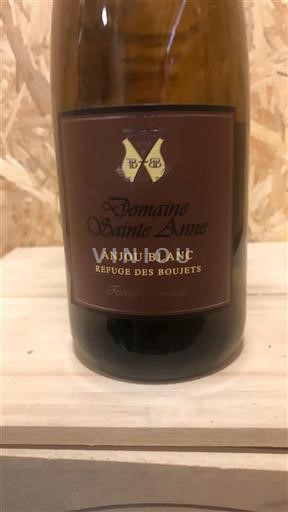 Valle della Loira Anjou Domaine Sainte Anne Refuge des Boujets 2023