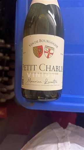 Burgundi Petit-chablis Maurice Lecestre Ei vuosikertaa