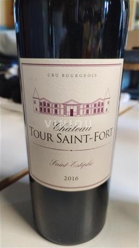 Burdeos Saint-Estèphe Cru Bourgeois Château Tour Saint-Fort 2016