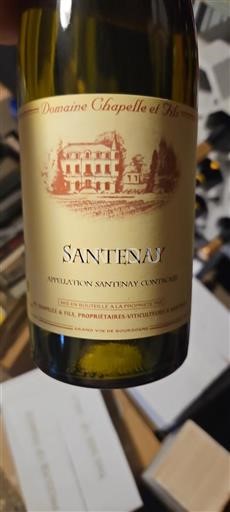 Borgogna Santenay Domaine Chapelle et Fils 2022