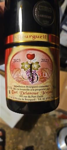 Valle del Loira Bourgueil Carl Delanoue Jérôme 2023