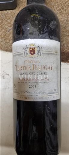 Bordeaux Saint-Émilion Grand Cru Grand Cru Classé Château Tertre Daugay 2005