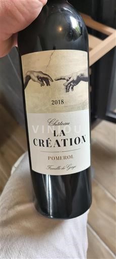 Burdeos Pomerol Château La Création 2018