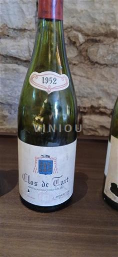 Burgundija Clos-de-tart Grand Cru Clos de Tart 1952