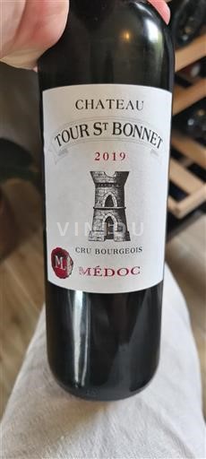 Vin Rouge sec Château Tour St-Bonnet 2019 France Bordeaux Médoc AOC Cru Bourgeois