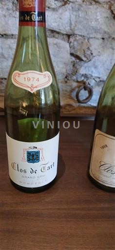 Burgundija Clos-de-tart Grand Cru Clos de Tart 1974
