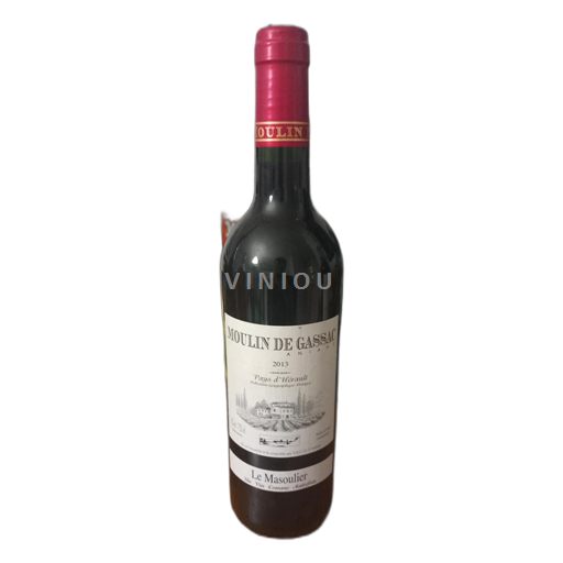 Languedoc Ospecificerad Moulin de Gassac Le Masoulier 2013