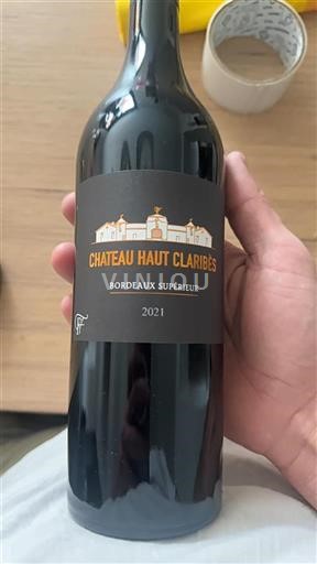 Bordeaux Bordeaux Supérieur Château Haut Claribès 2021